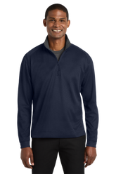 Port Authority Vertical Texture 1/4-Zip Pullover
