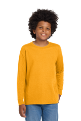 Gildan Youth Heavy Cotton 100% Cotton Long Sleeve TShirt