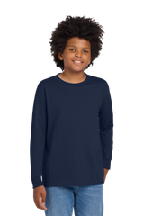 Gildan Youth Heavy Cotton 100% Cotton Long Sleeve TShirt