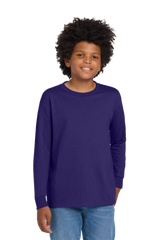 Gildan Youth Heavy Cotton 100% Cotton Long Sleeve TShirt