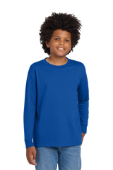 Gildan Youth Heavy Cotton 100% Cotton Long Sleeve TShirt