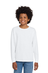 Gildan Youth Heavy Cotton 100% Cotton Long Sleeve TShirt