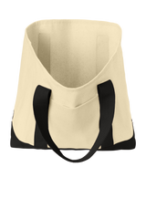 Port Authority Ideal Twill Two-Tone Shopping Tote Bag