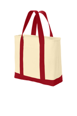 Port Authority Ideal Twill Two-Tone Shopping Tote Bag