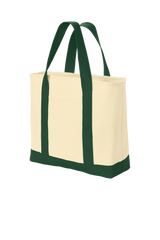 Port Authority Ideal Twill Two-Tone Shopping Tote Bag
