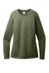 District Women’s Perfect Blend CVC Long Sleeve TShirt