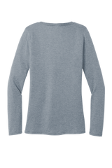 District Women’s Perfect TrI Long Sleeve V-Neck TShirt