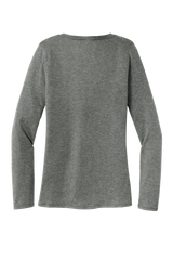 District Women’s Perfect TrI Long Sleeve V-Neck TShirt