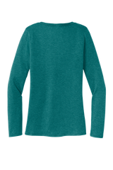 District Women’s Perfect TrI Long Sleeve V-Neck TShirt
