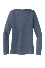 District Women’s Perfect TrI Long Sleeve V-Neck TShirt