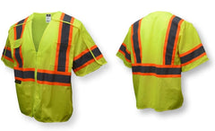 Radians SV24-3 Class 3 Breakaway Safety Vest with Zip-N-Rip™